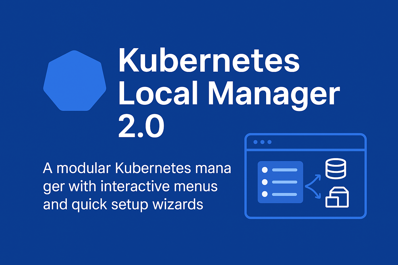 Kubernetes Local Manager 2.0 Ubuntu
